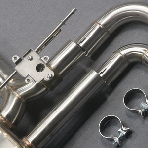 ท่อไอเสียกลางแบบ Catback ขนาด 76 มม. ทำจากสแตนเลส 304/ไทเทเนียม G30 540i พร้อมวาล์วควบคุมเสียง สำหรับ BMW ราคาขายส่งจากโรงงาน - Product Image 3