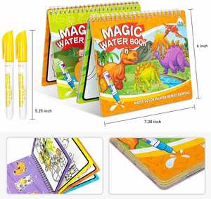 Custom Language Reusable Auto-Fade Painting Book, Early Education Enlightenment Drawing Book for Kids - Product Image 1