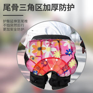 Guipaishi – pantalons de protection des hanches pour enfants, pour le ski, le patinage à roulettes, le patinage sur glace, respirant, en coton PP, élasthanne, polyester, pour garçons - Product Image 2