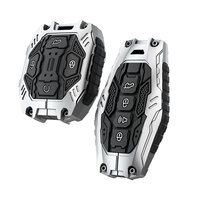 Coque de clé de voiture en métal lueur de nuit au design unique pour X50 X70 X90 plus JETOUR traveler Shan Hai