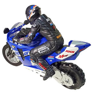 Motor Sepeda Motor Listrik Kendali Radio 2.4G 1/6, Mainan Motor Balap RC Stunt Berdiri Seimbang Sendiri dengan 6 Sumbu Giroskop - Product Image 3