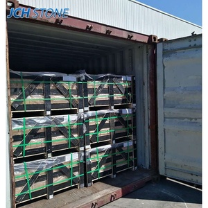 Mur <span class=keywords><strong>en</strong></span> <span class=keywords><strong>pierre</strong></span> empilé culturel d'ardoise noire faisant face au revêtement <span class=keywords><strong>de</strong></span> façade <span class=keywords><strong>de</strong></span> tuiles - Product Image 6