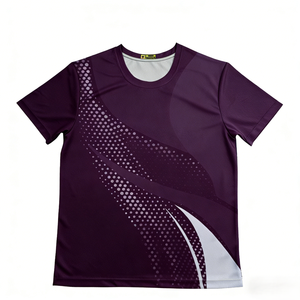 เสื้อยืดแขนสั้นออกกำลังกาย ระบายอากาศ แห้งเร็ว ซับเหงื่อ ผ้าโพลีเอสเตอร์ยืดหยุ่น สำหรับเล่นกีฬา วิ่ง ฟิตเนส สวมใส่สบายๆ - Product Image 2