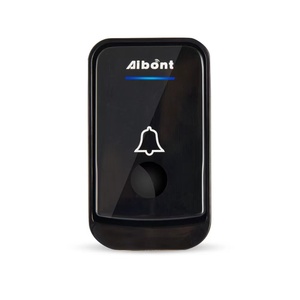 Sonnette sans fil EU AU UK US Plug Smart Door Bell Pile Bouton 1 <span class=keywords><strong>2</strong></span> 3 Récepteur Étanche IP44 200M 52 Carillon Sonnette - Product Image 2