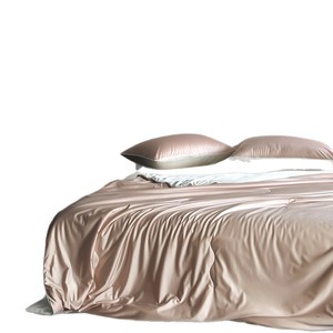 Edredón de Seda de Lujo para Verano, 150x200cm 200x230cm, Color Sólido, Teñido Reactivo, Ropa de Cama para Dormir sin Ropa - Product Image 5