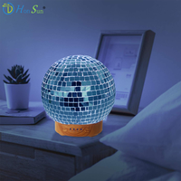 Style turc humidificateur purificateur d'air verre boule ronde diffuseur d'huile essentielle lampe Vaporizador pour la maison