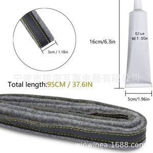 Sello de goma para puerta de lavadora DC97-07618A, duradero, de forma redonda, para secadora de ropa con capacidad de carga inferior a 5 kg - Product Image 2