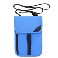 Dompet Leher Travel dengan Pelindung RFID, Tempat Penyimpanan Paspor dan Dokumen yang Aman