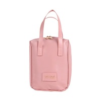 Nouvelle conception de trousse de toilette en cuir PU, organiseur de maquillage, trousse de toilette imperméable, grande trousse de maquillage de voyage avec fermeture éclair