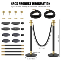 2025 nouveau luxe rétractable en acier inoxydable ceinture file d'attente ligne événements trafic barrière Stanchion pôle rouge tapis 95cm garde-corps hauteur