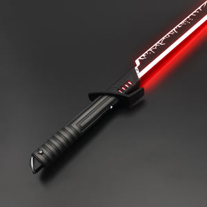 TXQSABER <span class=keywords><strong>DARK</strong></span> <span class=keywords><strong>SABER</strong></span> Mandalorian Metal Hilt Proffie Sabre Pixel <span class=keywords><strong>Saber</strong></span> pour Cosplay Halloween Cadeaux de Noël Light Up Toys - Product Image 4