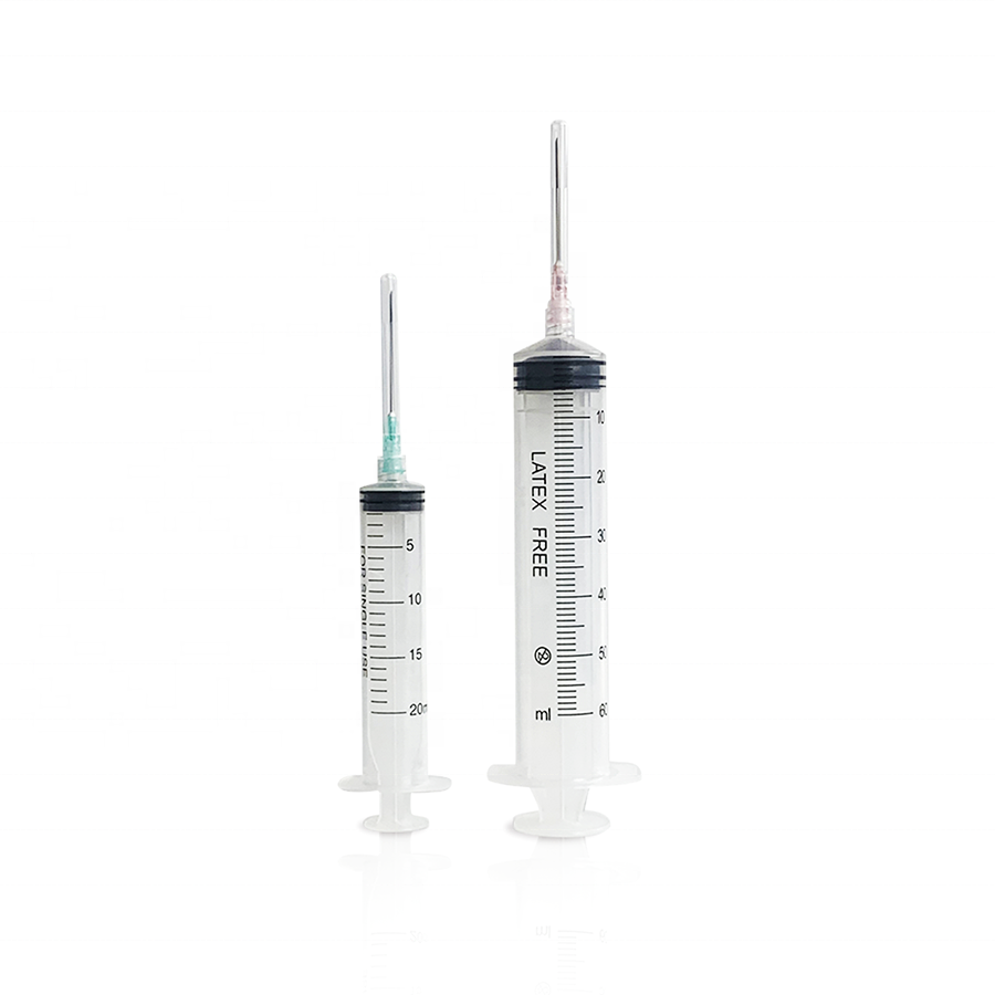 Hotselling Medical Consumables Sterile Syringe with Needle for Single Use 5ml