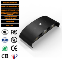 Lampe de nuit LED moderne d'intérieur EGH, éclairage haut et bas, coque ABS, économie d'énergie, en promotion