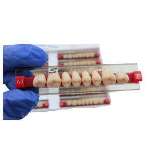 ฟันอะคริลิกเรซิ่น 16 สี ฟันหลังสังเคราะห์แบบสองชั้น - Product Image 5