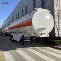 Nouvelle Conception 2026 Semi-Remorque Citerne à Carburant 3 Essieux 50 m³ (50 000 Litres) pour Transport de Liquides Pétroliers avec Essieux Fuwa et Valve Wabco