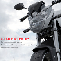 Clignotant pour moto, scooter lourd, VTT – Feux latéraux dynamiques – Système d'éclairage moto 12V