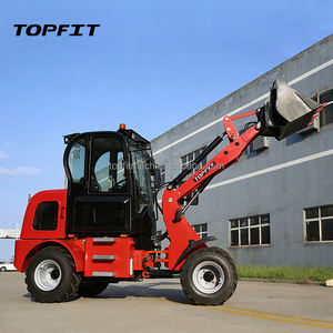 TOPFIT H280 Diesel Compact Wheel Skid Steer Loader 0.5m Bucket Capacity LAIDONG 2 Ton 1 Year Gear High Operating Efficiency - Product Image 6