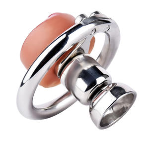 Frrk ล็อคอวัยวะเพศชายสแตนเลสสตีลล็อคบริสุทธิ์แบบ DIY ล็อกด้วยสายสวนรองรับล็อคพรหมจรรย์สำหรับผู้ชาย - Product Image 5