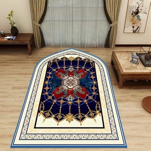 Tapis <span class=keywords><strong>de</strong></span> prière imprimé en velours antidérapant, pliable, résistant à l'usure, facile d'entretien, style bohème moderne, motif kilim, ethnique, très vendu - Product Image 1