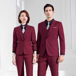 Costume d'Affaires avec Veste, Costumes d'Affaires pour Hommes, Costume d'Affaires pour Femmes, Robe de <span class=keywords><strong>Mariage</strong></span> pour Hommes - Product Image 2
