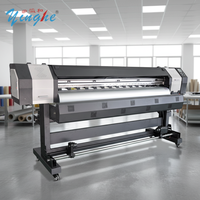 Nouvelle imprimante jet d'encre à sublimation multicolore CMYK automatique de 1,8 mètre/6 pieds XP600 pour papier de bannière flexible pour imprimante d'étiquettes