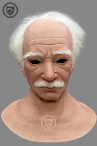 Máscara de Silicona Ultrarealista Personalizable, Máscara de Cosplay de Cabeza Completa con Calidad Cinematográfica para Halloween y Cine - Product Image 5