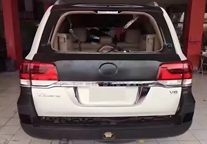 Kit de carrocería de plástico de alta calidad, actualización de parachoques delantero y trasero para LC200 para <span class=keywords><strong>Land</strong></span> <span class=keywords><strong>Cruiser</strong></span>, <span class=keywords><strong>venta</strong></span> directa de fábrica para nuevos modelos antiguos Modi - Product Image 2