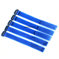 Sangle auto-adhésive thermorésistante 20x150mm en nylon, personnalisable, écologique, avec boucle réglable, fermeture colorée