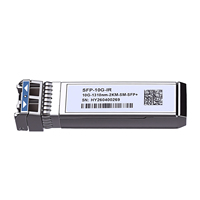Module optique SFP+ 10G 2KM 1310nm IR, interface LC, monomode, longueur d'onde 2km, émetteurs-récepteurs à fibre optique pour réseaux Ethernet