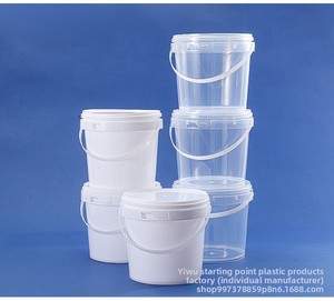 ถังพลาสติกขนาด20ลิตร5/18/20พร้อมฝาถัง HDPE แบบพกพาสำหรับบรรจุภัณฑ์นมที่มีน้ำมันเบนซิน - Product Image 3