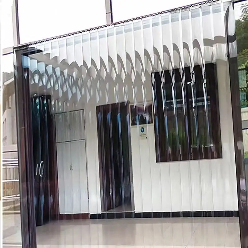 Tiêu chuẩn bụi bằng chứng 2 mét linh hoạt cửa nhựa PVC Dải Rèm CuộN