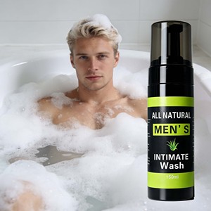 <span class=keywords><strong>Nettoyant</strong></span> Moussant <span class=keywords><strong>Intime</strong></span> Bio et Naturel au pH Équilibré pour Hommes – Soin Hygiène Masculine - Product Image 1