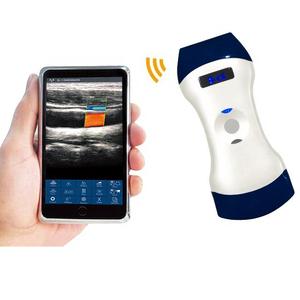 K-DC100 pemeriksaan Wifi tipe 2 in 1 <span class=keywords><strong>Probe</strong></span> kepala ganda klinik hewan warna Doppler <span class=keywords><strong>Probe</strong></span> <span class=keywords><strong>ultrasound</strong></span> nirkabel - Product Image 5