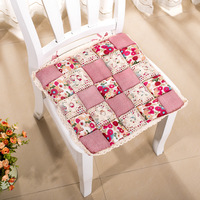 40*40cm Motif de fleurs Patchwork Coussin de chaise Coussins décoratifs pour la maison Enfants Chaise Voiture Coussin de siège carré
