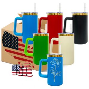 Gobelet de Noël personnalisé gravé au laser 20 oz, doré miroir à l'extérieur, en acier inoxydable avec couvercle coulissant, tasse de voyage, tasse de bureau, écologique - Product Image 2