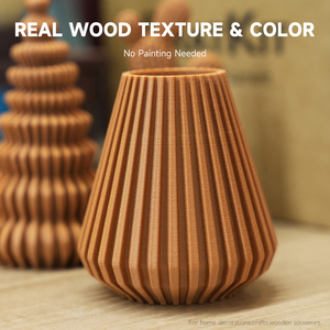Fil PLA Gratkit Teak 1,75 mm 1 kg pour impression 3D 220°C, impression facile, sans enchevêtrement, scellé sous vide, texture bois véritable, lignes sans démarcation, ODM gratuit - Product Image 3