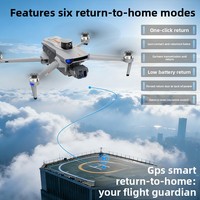 Drone RC KY-001 avec nacelle 6 axes, photographie aérienne professionnelle, moteur brushless, transmission 6 km, maintien d'altitude et évitement d'obstacles