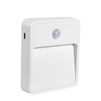 626133 pir sistema de controle inteligente, com sensor de movimento, luz noturna de led, para quarto e casa inteligente