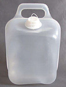 Conteneur d'eau pliable en LDPE, porte-eau pliable, jerrycan de 10 L de qualité alimentaire - Product Image 2