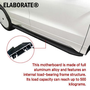 Estribo Lateral de Aleación de Aluminio para Automóvil, Antideslizante y Resistente al Desgaste, Fácil Acceso, Súper Resistente, Se Adapta Perfectamente al Automóvil Original - Product Image 3