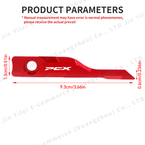 ฝาครอบป้องกันเซ็นเซอร์ ABS สำหรับ <span class=keywords><strong>PCX</strong></span> PCX125 150 160 PCX125 PCX150 PCX160  วัสดุอลูมิเนียมอัลลอย CNC ป้องกันล้อเบรก - Product Image 2