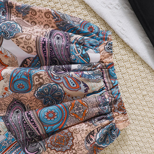 เสื้อผ้าเด็กฤดูร้อนไซส์ 3-7 ขวบ ขายส่งเสื้อผ้าเด็กสไตล์ชาติพันธุ์ ชุดเซ็ต 2 ชิ้น สายคล้องไหล่พิมพ์ลาย - Product Image 2