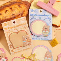 Blocs-notes autocollants personnalisés en forme mignonne, mémos personnalisés avec logo pour le bureau, l'école, la papeterie, cadeau