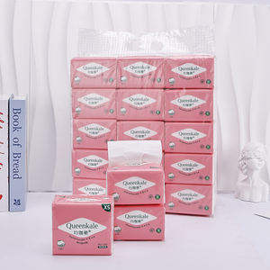 Pañuelos Faciales Absorbentes Suaves de 4 Capas Queenkale, Ecológicos, para el Hogar, Venta al por Mayor - Product Image 1