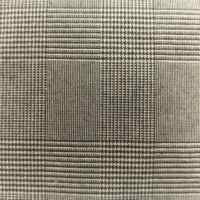 Tissu en microfibre tissé extensible 100% coton peigné, teint en fil, à motif pied-de-poule et écossais, pour robes, costumes pour garçons, filles et hommes