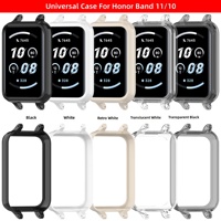 Forwelleny – Coque de protection anti-rayures pour montre connectée, cadre rigide en PC, étuis de protection pour Honor Band 11 10, accessoires de coque