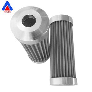 Élément de filtre fondu 80*560 personnalisé pour extrudeuse de particules filtre d'écran en acier inoxydable à lisier chimique noyau de pompe 50um - Product Image 5