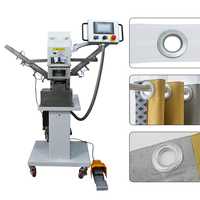 Machine à œillets pour rideaux automatique à haute efficacité avec couvercle de protection et vitesse réglable