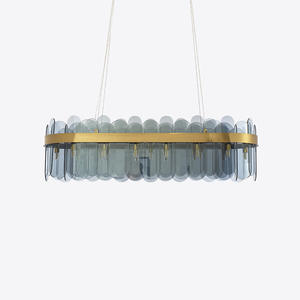 <span class=keywords><strong>Suspension</strong></span> ronde de luxe <span class=keywords><strong>suspension</strong></span> lustre <span class=keywords><strong>en</strong></span> <span class=keywords><strong>verre</strong></span> moderne coloré <span class=keywords><strong>suspension</strong></span> pour salon chambre Table à manger - Product Image 4