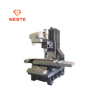 Centre d'usinage vertical CNC VMC650 en fonte monobloc HT300, machine nue, commande GSK, BT40, changement d'outil automatique simple